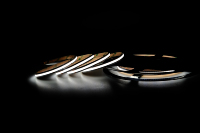Bandes LED flexibles 5M/FCOB CCT (2700K+6500K) / 576 puces/mètre / DC/24V / RA90 / Fpcb 8mm-R2R - Garantie 5 ans