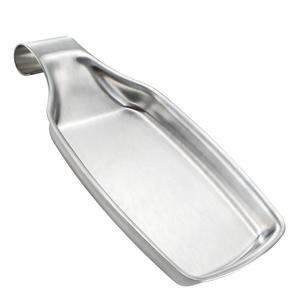 Portacucchiaio Moderno Minimalista in Acciaio Inossidabile, Supporto Antiscivolo per Coperchi, Gadget da Cucina Durevole per Organizzare Spatole e <span class=keywords><strong>Mestoli</strong></span> - Product Image 3
