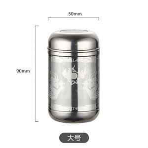New Design 304 Stainless Steel Tea Infuser Dragon Design <b>Strainer</b> Teapot Fine <b>Mesh</b> Coffee Filter - Product Image 4