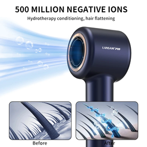 Lansam Pro Professional Salon Quality High Speed Ionic Multi Styler <b>Hair</b> <b>Dryer</b> For Salon, <b>Travel</b> , Home, Wholesale - Product Image 5