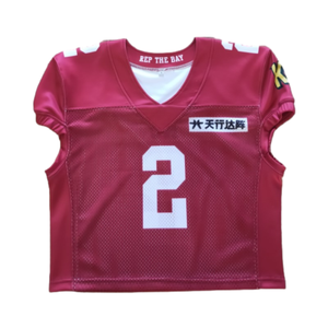 Vente en gros personnalisé surdimensionné football t-shirt hommes maille maillot football - Product Image 3