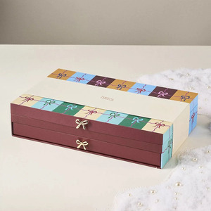 Boîte <span class=keywords><strong>de</strong></span> <span class=keywords><strong>calendrier</strong></span> <span class=keywords><strong>de</strong></span> <span class=keywords><strong>l</strong></span>'<span class=keywords><strong>Avent</strong></span> <span class=keywords><strong>de</strong></span> luxe, trousse à crayons pour enfants, boîte cadeau, tiroir en papier, notes autocollantes personnalisées, boîte <span class=keywords><strong>de</strong></span> cartes <span class=keywords><strong>de</strong></span> vœux, emballage - Product Image 2