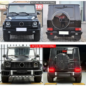 Kit de Carrocería W465 G63 AMG para Modificación de Automóviles W463 2002-2018, Incluye Parachoques Delantero, Parachoques Trasero y Faros Delanteros para Benz - Product Image 2