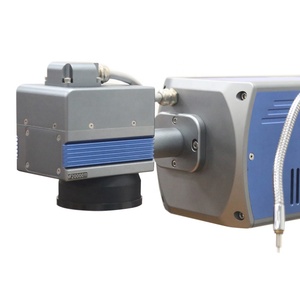 Máquina de grabado láser de fibra de acero inoxidable, brazalete de silicona, botella de plástico y Metal, impresora láser de código <span class=keywords><strong>Qr</strong></span> - Product Image 3