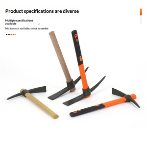 <span class=keywords><strong>Pioche</strong></span> multifonction d'extérieur avec <span class=keywords><strong>manche</strong></span> en bois pour outils de jardinage, bricolage, lutte contre les incendies et usage agricole – Plusieurs spécifications - Product Image 5