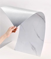 Panel de pared de mármol de PVC de diseño moderno Hoja de PVC impermeable UV para decoración de paredes para hotel-Precio de fábrica