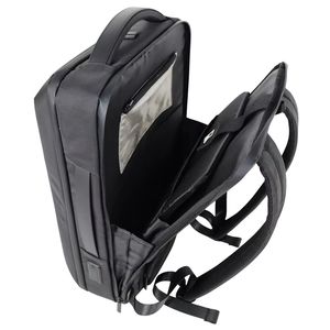 Sac à dos de charge 15 pouces pour trajets quotidiens et université, personnalisé, antivol, pour homme, fin, pour ordinateur portable, professionnel, léger, intelligent, avec port USB - Product Image 6