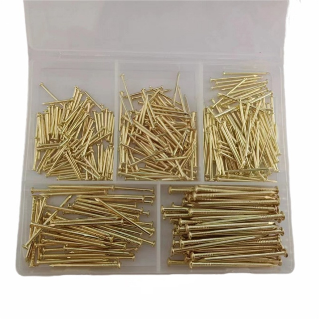 Brass nails furniture Accessories Bronze Small Mini Round Head Pure Copper Nail