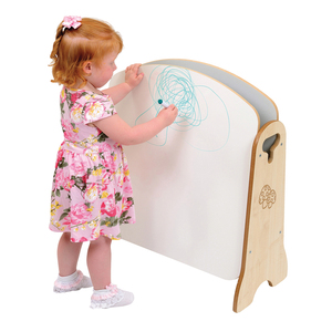 Tableau blanc et tableau noir magnétique double face pour enfants, chevalet autoportant - Product Image 2