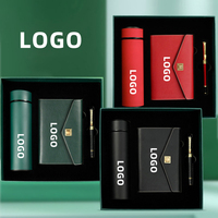 Ensemble cahier et stylo à reliure à anneaux A5/A6 de haute qualité LOGO personnalisé en cuir Pu magnétique pour réunion à usage professionnel avec des journaux