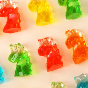 ผู้ผลิตลูกอมกัมมี่จีน ขายส่งขนมหวานรสผลไม้รวมแบบฮาลาล ลูกอมรูปหัวม้า - Product Image 3