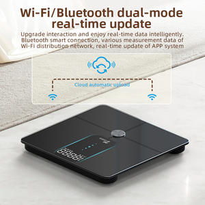 Báscula Inteligente Única con Pantalla Digital de 28x28cm, Bluetooth, WiFi, Sensor de Alta Precisión, Funciona con Batería - Product Image 3