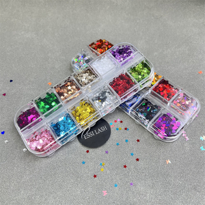 Vente en gros <span class=keywords><strong>2022</strong></span> nouveau dans les décalcomanies de cils de luxe papillon coeur étoile pierre de pluie décalcomanies pour Volume Extensions de cils classiques - Product Image 2