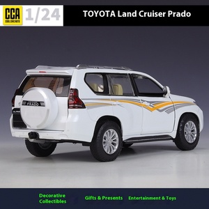 1/24 modello di <span class=keywords><strong>auto</strong></span> Toyo-ta Prado ad alta simulazione all'ingrosso di <span class=keywords><strong>auto</strong></span> seminatrici sei porte aperte Diecast giocattoli per la raccolta - Product Image 4