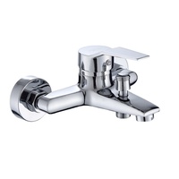 Robinet de douche en céramique à poignée unique haute performance, mitigeur eau chaude/froide, ensemble de douche pour salle de bain et baignoire