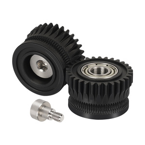 Kit de Extrusión de Doble Engranaje Totalmente Metálico Creality K1C Ender3 V3, Engranajes de Aleación de Acero Endurecido DLC, Accesorios para Impresora 3D - Product Image 1