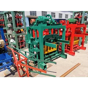 QTJ4-40 Shiyue建築材料レンガ機械レンガとブロック機械