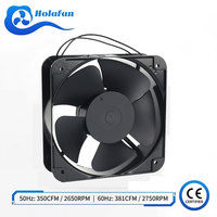 Ventilateur axial à impeller de 200 mm, AC230V, UL94V-0, pour la ventilation industrielle, les équipements de laboratoire et médicaux
