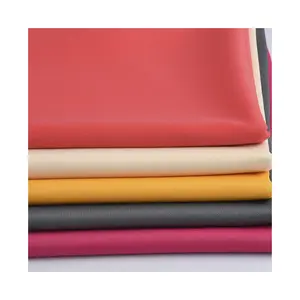 Wholesale 100% polyester interlock plain dyed knit fabric textile fabric for garments