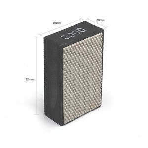 Lot de 7 tampons de polissage à la main en diamant <span class=keywords><strong>pour</strong></span> verre, granit, marbre, béton, <span class=keywords><strong>pierre</strong></span>, ponçage et polissage - Product Image 1