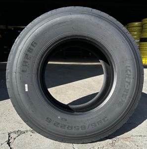 Neumáticos al por mayor con patrón de dirección 385/65R22.5, neumáticos TBR para todo clima, neumáticos radiales para camiones y autobuses - Product Image 4