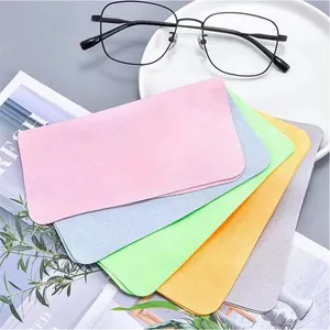 Soft Glasses Cleaner Eyeglasses Microfiber Clean Cloth for Lens Phone Screen Cleaning Wipes Tools