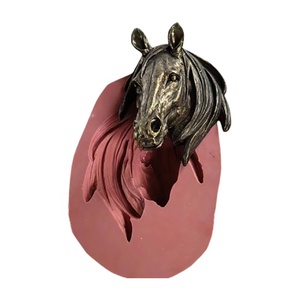 Offre Spéciale Lion Visage Statue Moule Cheval Aigle <span class=keywords><strong>Loup</strong></span> Tête Animal Moules pour Béton - Product Image 3