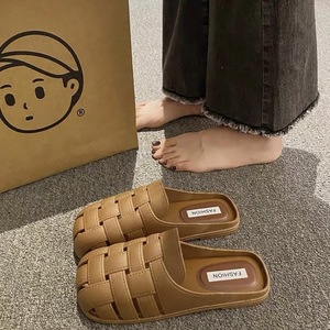 Wholesale custom winter warm slippers <b>indoor</b> plush <b>slide</b> soft house <b>slide</b> wool pure color plush slippers - Product Image 3