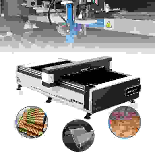 Auto-Focus Following Head CO2 Laser Cutting & Engraving Machine 150W High Precision for Curved/Irregular Materials