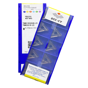 Zcc CT <span class=keywords><strong>CNC</strong></span> เครื่องกลึงชิ้นส่วนเครื่องจักร tnmg YBG205คาร์ไบด์ TNMG160408R-ZC เครื่องมือ <span class=keywords><strong>CNC</strong></span> สำหรับการเปลี่ยน - Product Image 2