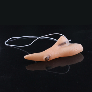 Nez de Sorcière Maléfique Beige pour Costume de Sorcière, Accessoire de Fête d'Halloween et de Cosplay - Product Image 4