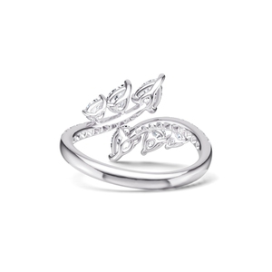Nouvelle bague pour femme en argent S925 en forme de poire, goutte d'eau, luxe léger, exquise, mode, haute qualité, bijoux de mariage, vente en gros - Product Image 2