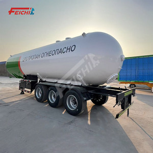 Remorque de transport de GPL à 3 essieux FEICHI, <span class=keywords><strong>prix</strong></span> d'usine, semi-remorque <span class=keywords><strong>citerne</strong></span> GPL de 40 m³ utilisée pour transporter le <span class=keywords><strong>gaz</strong></span> de pétrole liquéfié - Product Image 5