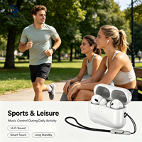 Écouteurs sans fil OWS à oreille ouverte avec crochet d'oreille, casque de sport pour la course, écouteurs stéréo sans fil