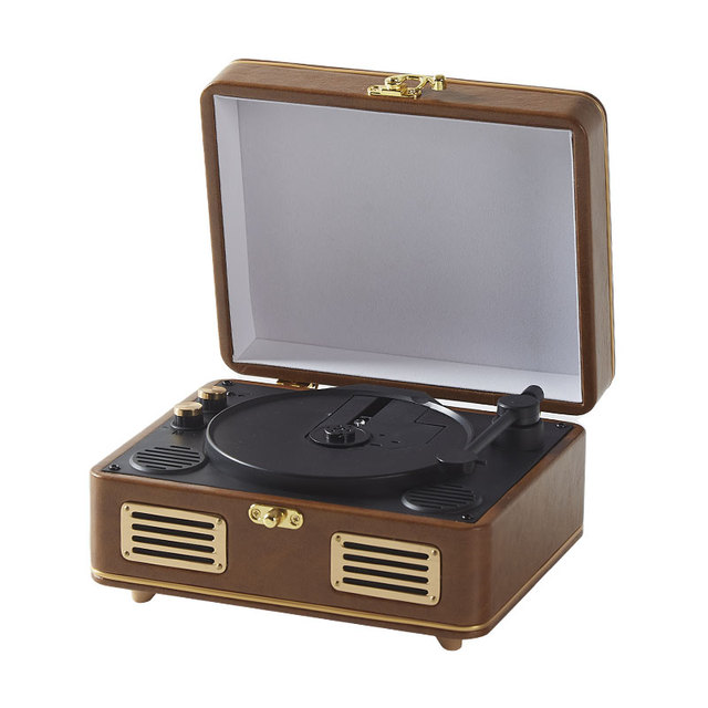 CD Player With BT Retro Desktop CD Players for Home CD Player With Speakers Built in HiFi BT 5.0