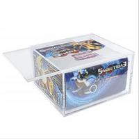 Promotion : Boîte de Présentation Moderne Personnalisée pour Cartes (Booster, UPC, ETB) en Acrylique Transparent avec Étagère et Couvercle Magnétique – Écologique
