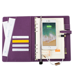 Cung Cấp Sản Phẩm Bán Chạy Bìa Đựng Tài Liệu Ngân Hàng Điện Quà Tặng Sổ Lập Kế Hoạch Văn Phòng Có Túi Đựng Điện Thoại - Product Image 3