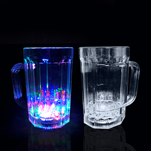 IShine Custom Icy Wine Beautiful Outdoor Daily Light Up Disco Gafas Reutilizables Party 17OZ LED Beach Ball Cup con pajita - Product Image 2
