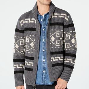 <span class=keywords><strong>Pull</strong></span> cardigan <span class=keywords><strong>zippé</strong></span> pour <span class=keywords><strong>homme</strong></span> YIYU, vêtements pour <span class=keywords><strong>homme</strong></span>, cardigan en tricot jacquard d'hiver, <span class=keywords><strong>pull</strong></span> pour <span class=keywords><strong>homme</strong></span> grande taille, douceur au contact de la peau - Product Image 3