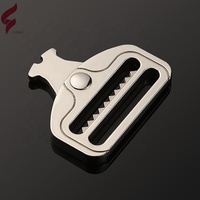 Boucle de sécurité réglable à dégagement rapide en alliage de zinc sans nickel Lihui, boucle personnalisée pour collier d'animal de compagnie, boucle pour sangle de bagage