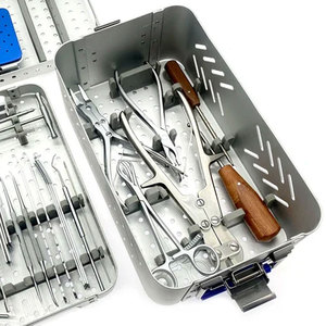 ชุดเครื่องมือผ่าตัดกระดูกและข้อแบบมินิ OEM Basic Manual ทำจากสแตนเลสสตีลคุณภาพสูง - Product Image 2