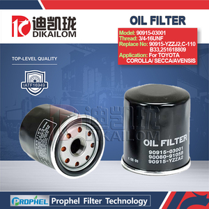 Bán Buôn Giá Rẻ Phụ Tùng Xe Hơi 90915-03001 Máy Lọc Dầu Cho Toyota 9091503001 - Product Image 2