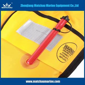 سترة نجاة قابلة للنفخ بغرفة واحدة بطول 150 نيوتن CO2 معتمدة من CE - Product Image 5