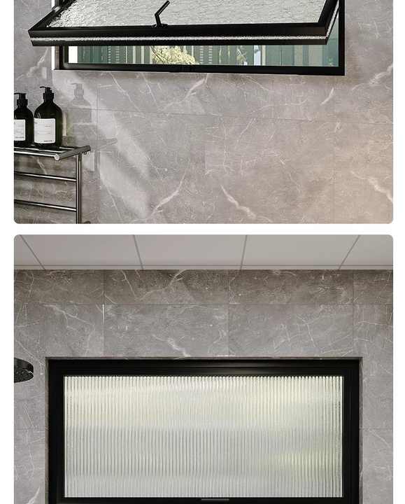 Customized Modern Design Home Horizontal Sliding Bay Window Aluminum Alloy Frame with Thermal Break & Soundproof Function