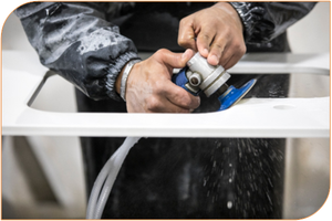 Абразивный инструмент для шлифовки мрамора, 4 дюйма, 1,5 мм, OEM, гибкий полировальный диск с алмазным напылением на смоляной связке для гранита и кварца - Product Image 6