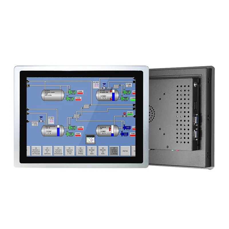 Panel PC Android tout-en-un à écran tactile industriel I3 I5 I7 Mini Panel PC industriel tout-en-un