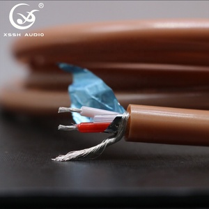 Yivo xssh OEM ODM <span class=keywords><strong>DIY</strong></span> OFC Core 8.5มม. <span class=keywords><strong>สาย</strong></span>สัญญาณเสียง HIFI สีเงิน<span class=keywords><strong>สาย</strong></span> <span class=keywords><strong>AUX</strong></span> ขั้วต่อ XLR RCA สำหรับการใช้งานลำโพง - Product Image 2
