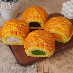 QY Réaliste Artificielle Pain Pâtisserie Simulation Bolo Bun Boulangerie Affichage Alimentaire Modèle Photographie Props Décor - Product Image 3