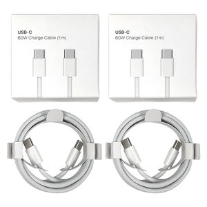 Hot Selling Type-C PD Charging 60W 1m Quick Charge <strong>USB</strong>-C Data <strong>Cable</strong> Braid Shielded 20W 60W Fast Charging For IPhone 16 15 17 - Product Image 3