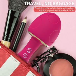 Cogumelo Silicone USB Recarregável Full Body Heating AV Wand Massagem Sex Toy AV Wand Vibrador para Adulto - Product Image 6